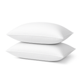 Almohadas Individual 2 Pack Lunesa Hotelera Microfibra Blanco 55X35