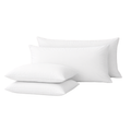 Set De 4 Almohadas Hotelera 2 Estándar 2 King Size De Microfibra