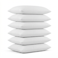 Almohada Lunesa Memory Foam Tamaño Estandar 75x50 Cm Microfibra 6 Pack